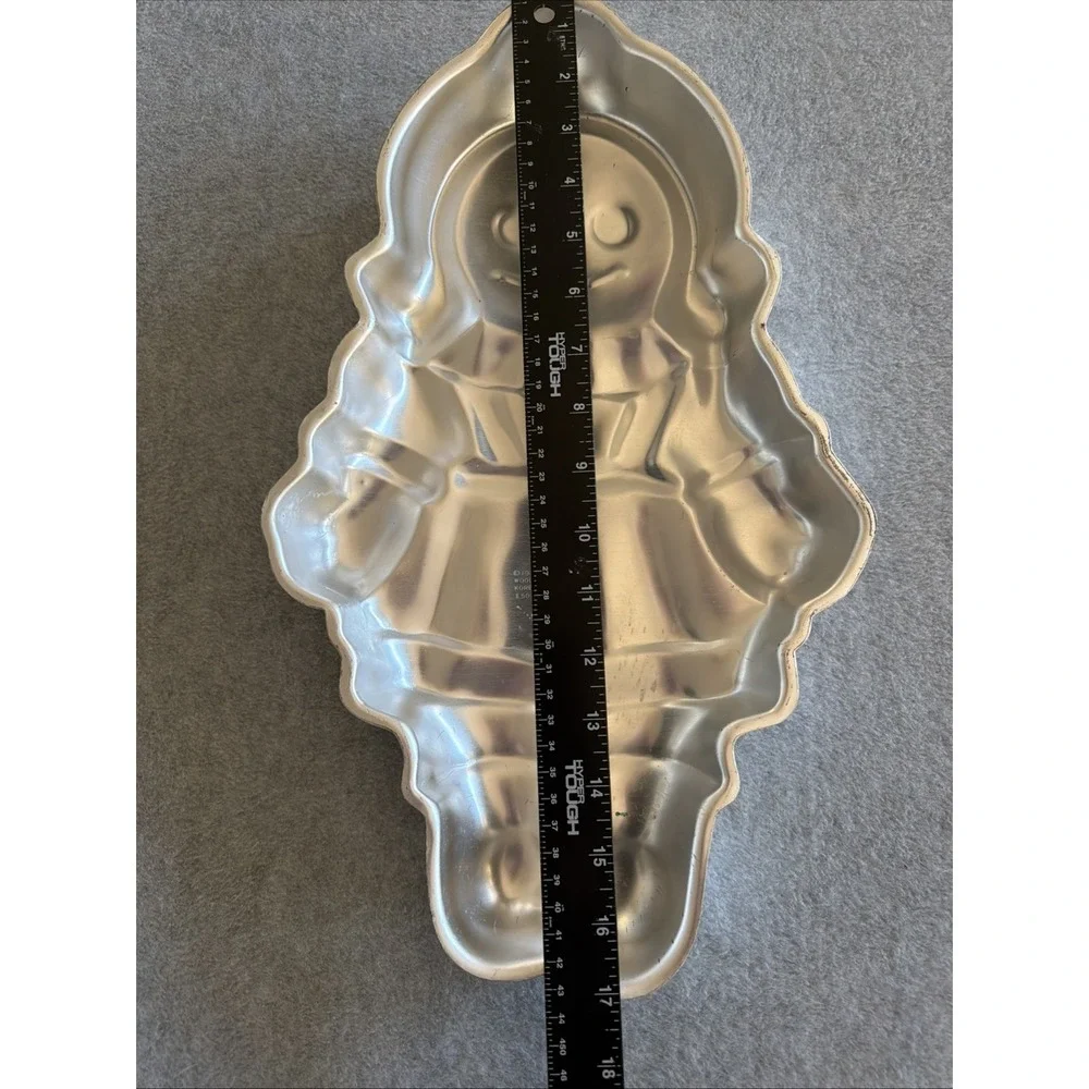 VTG 1971 Wilton Raggedy Ann Doll Cake Pan Baking Mold 502-968‎ Aluminum